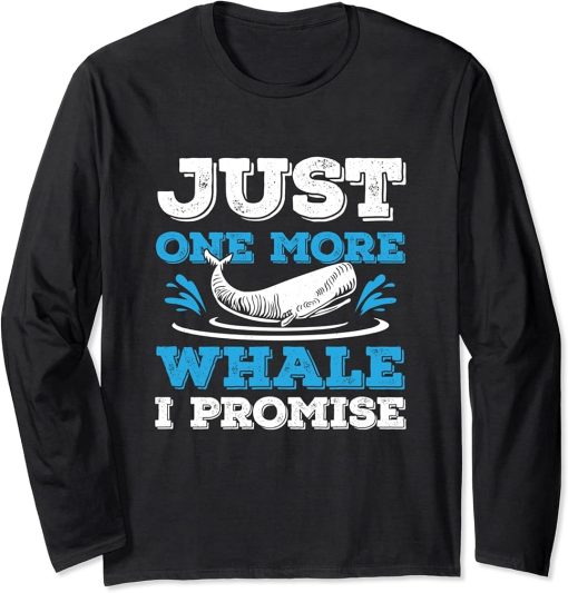 Seaworld Cetacean Orca Whale Watching Long Sleeve T-Shirt